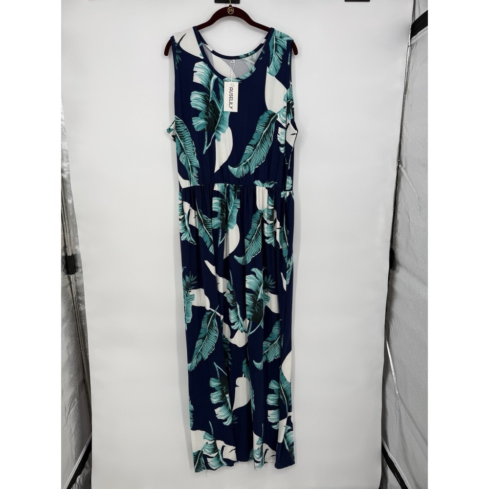AUSELILY Women's Maxi Dress 4XL